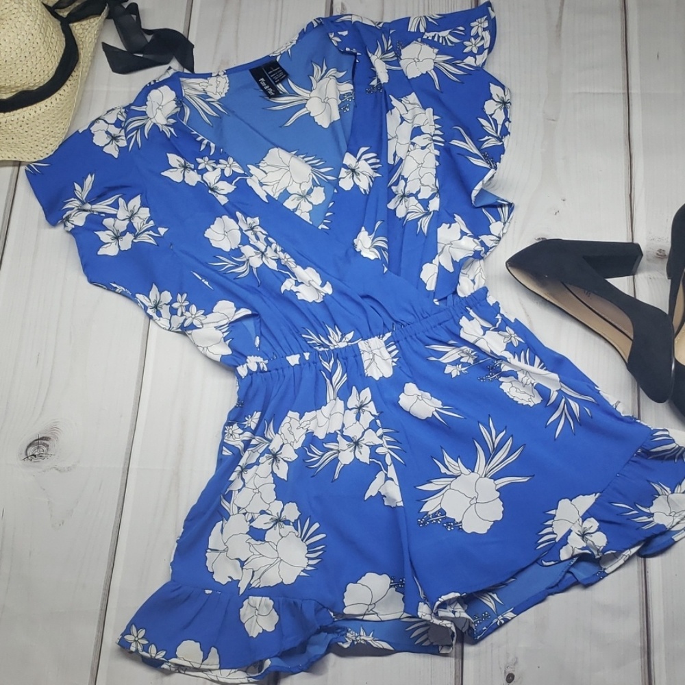 Blue Romper